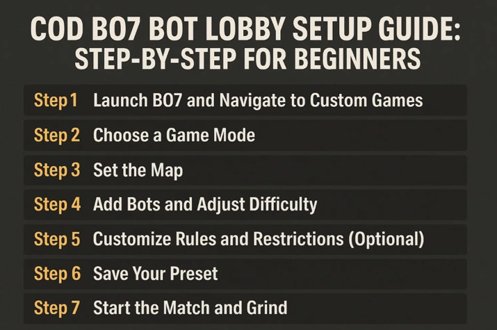 COD BO7 Bot Lobby Setup Guide: Step-by-Step for Beginners