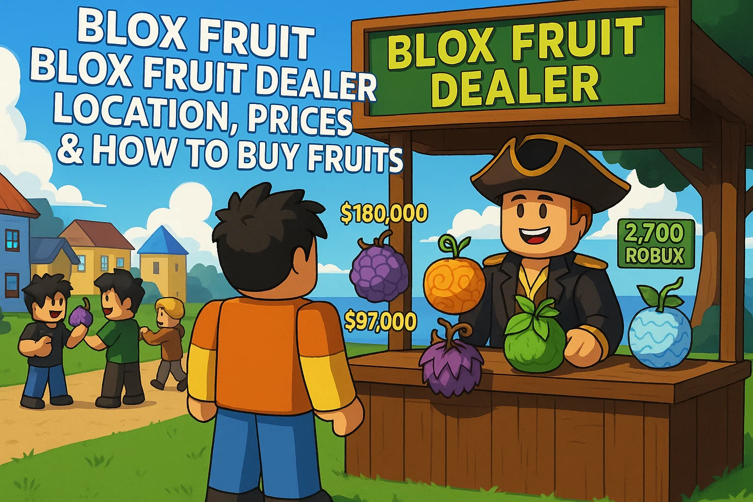 Blox Fruits Blox Fruit Dealer – Location, Prices & How to Buy Fruits