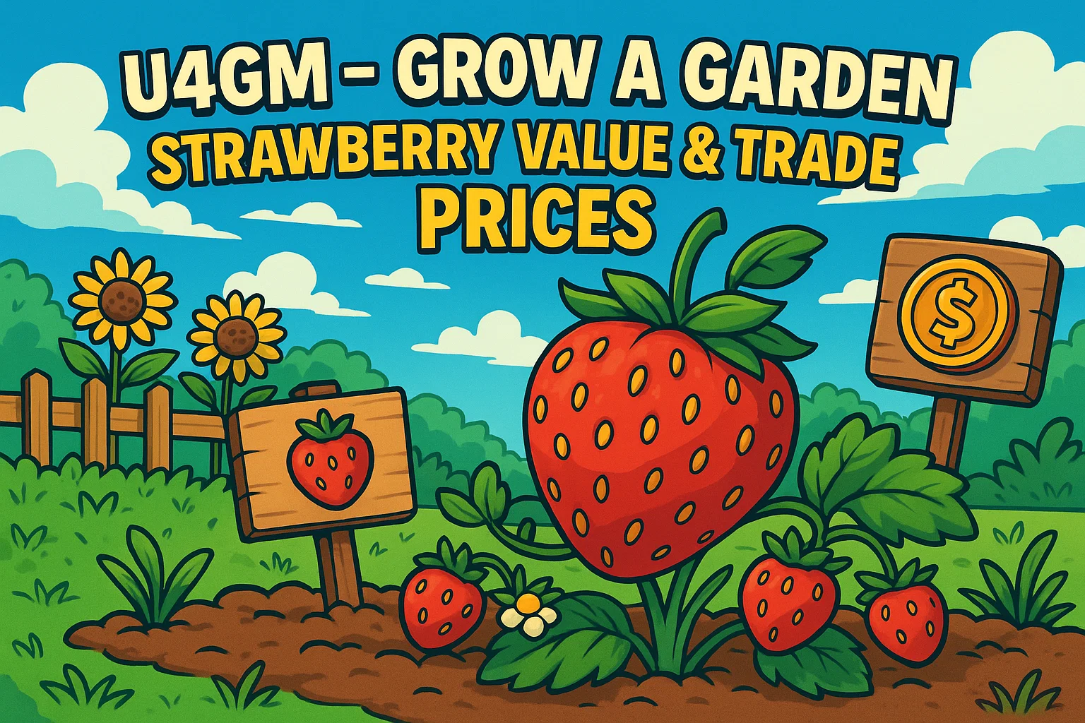 Grow A Garden Strawberry Value & Trade Prices