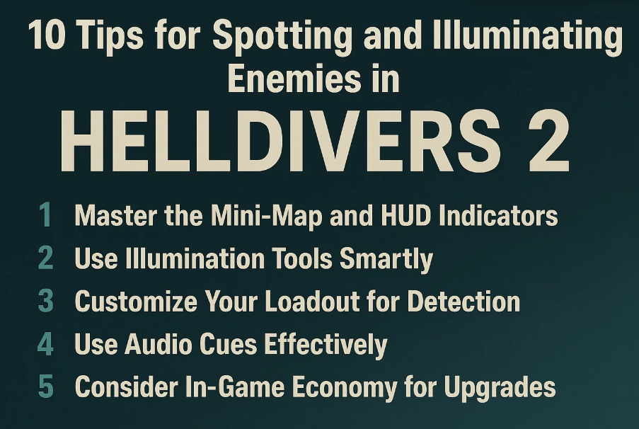 10 Tips for Spotting and Illuminating Enemies in Helldivers 2