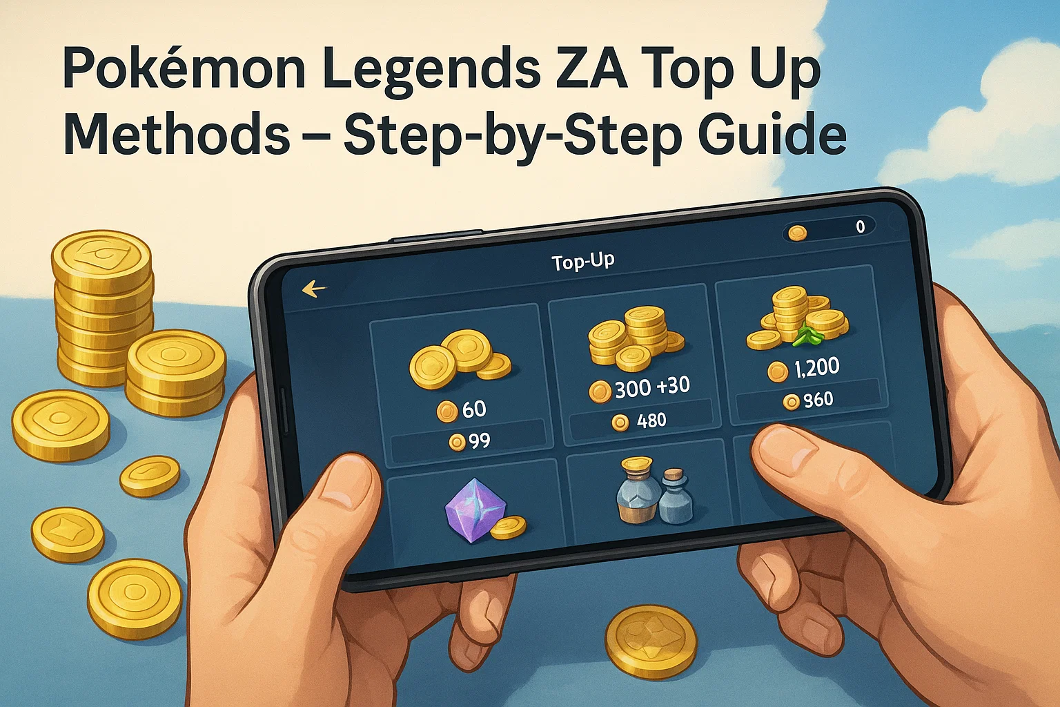 Pokémon Legends ZA Top Up Methods Explained – Step-by-Step Guide