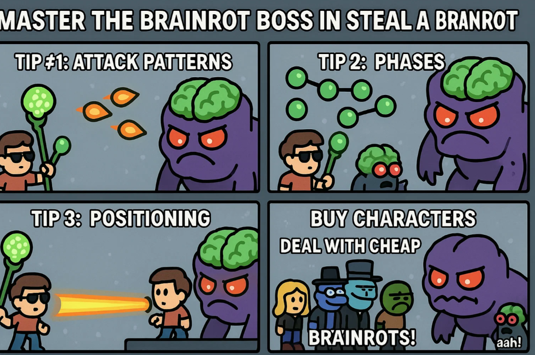 Steal A Brainrot Boss Fight Mechanics Explained