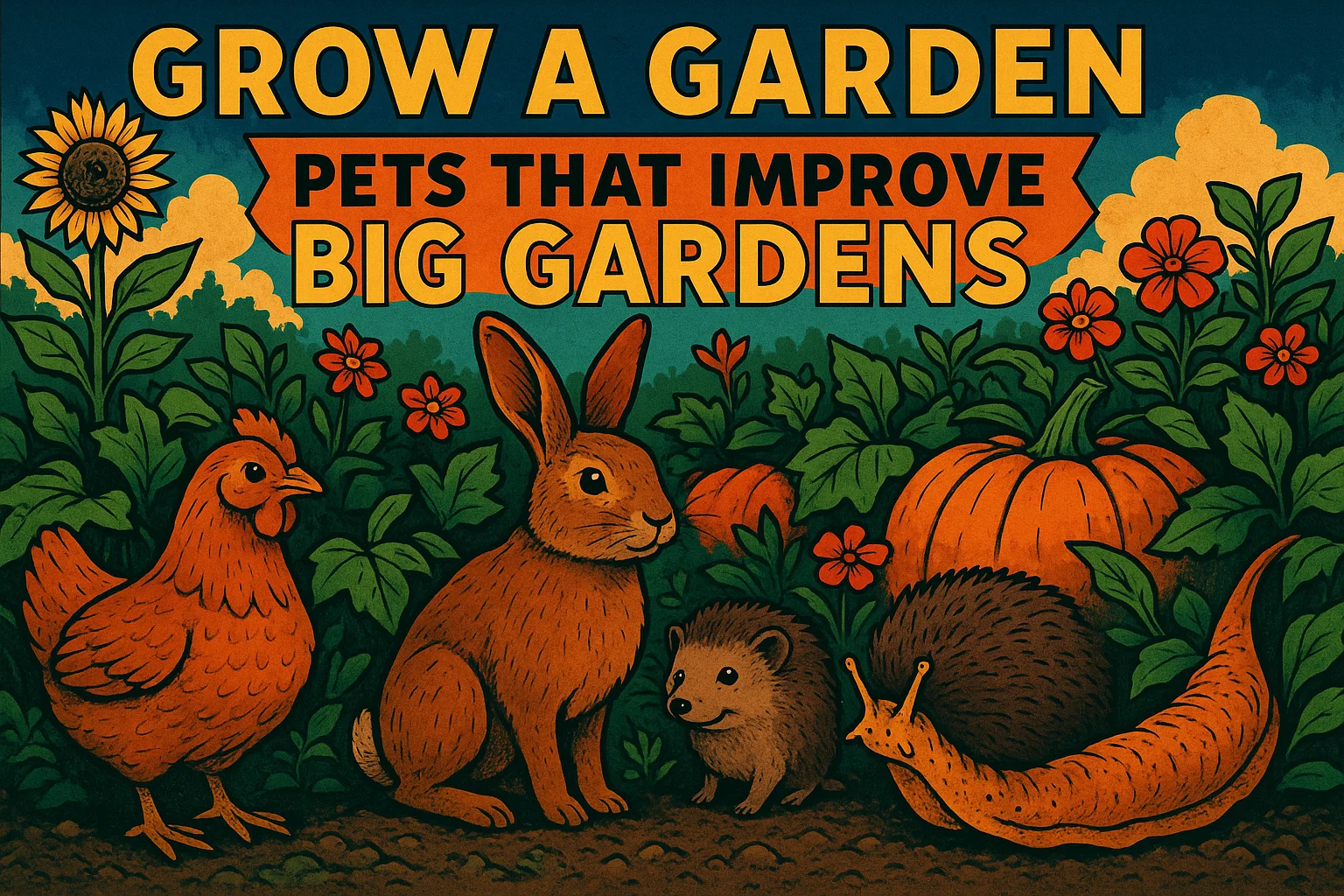 Grow a Garden Pets That Improve Big Gardens