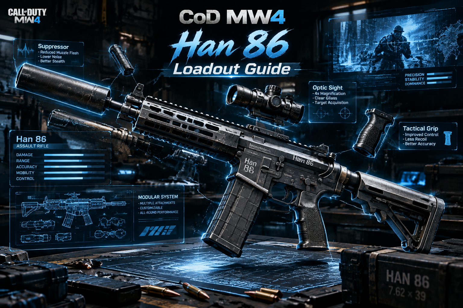 CoD MW4 Han 86 Loadout Guide